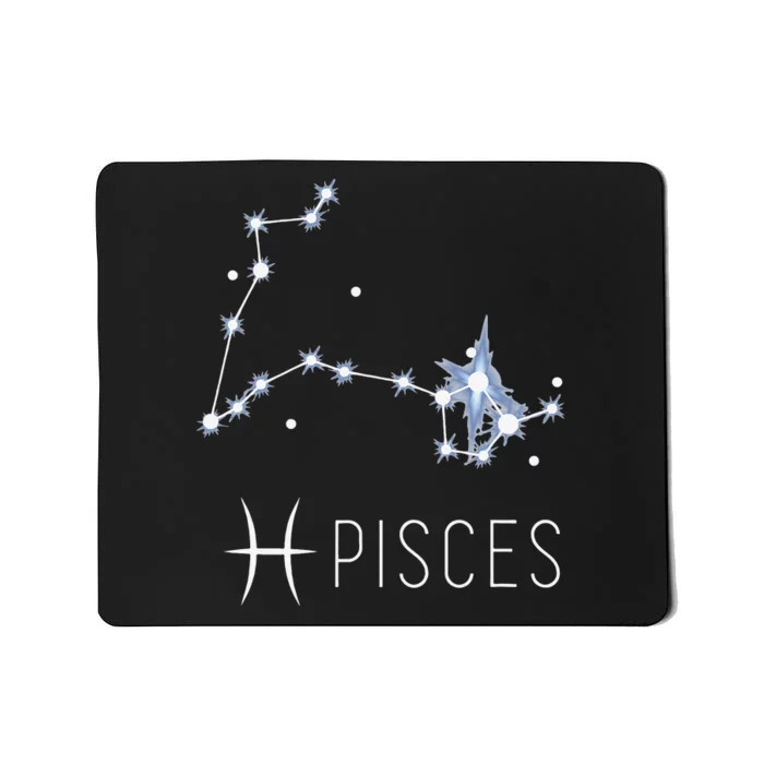 Pisces Zodiac Sign for Astrology Birthday Month Pisces Mousepad