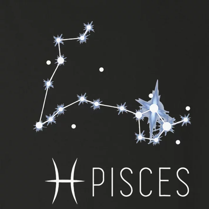 Pisces Zodiac Sign for Astrology Birthday Month Pisces Toddler Long Sleeve Shirt