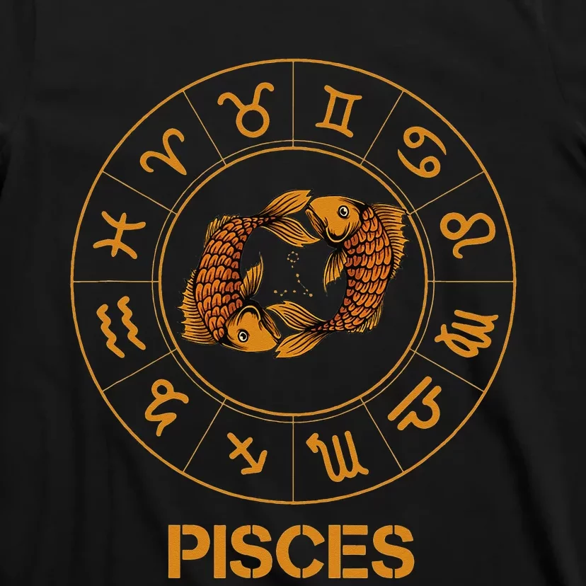 Pisces Zodiac Sign T-Shirt