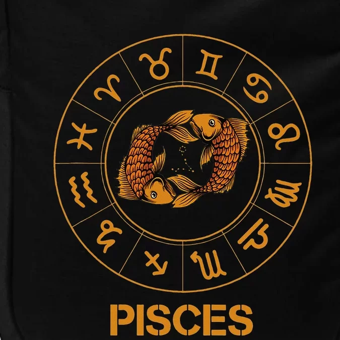 Pisces Zodiac Sign Impact Tech Backpack