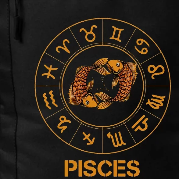 Pisces Zodiac Sign Daily Commute Backpack