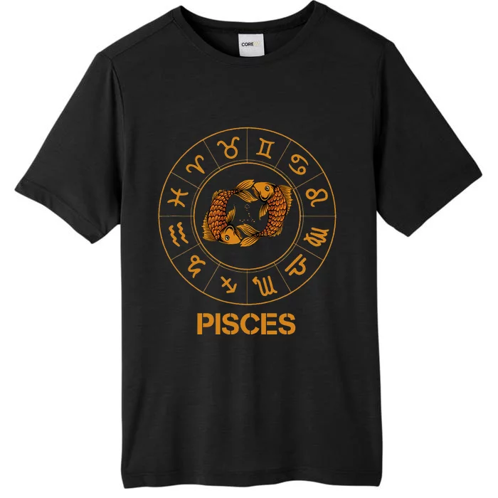 Pisces Zodiac Sign ChromaSoft Performance T-Shirt