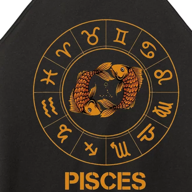 Pisces Zodiac Sign Women’s Perfect Tri Rocker Tank