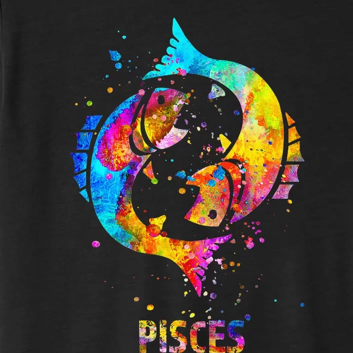 Pisces Zodiac Sign ChromaSoft Performance T-Shirt