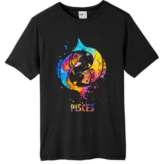 Pisces Zodiac Sign ChromaSoft Performance T-Shirt