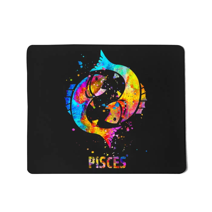 Pisces Zodiac Sign Mousepad