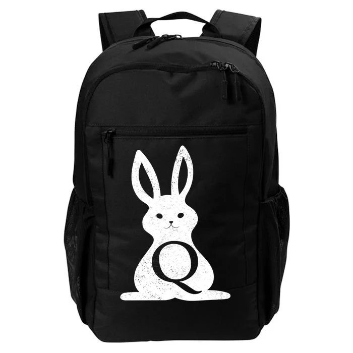 Q Anon Bunny Qanon Daily Commute Backpack