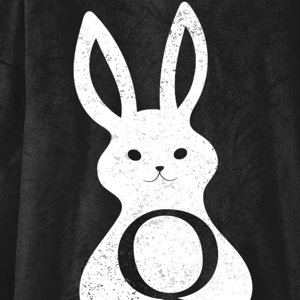 Q Anon Bunny Qanon Hooded Wearable Blanket