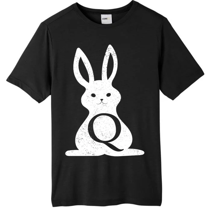 Q Anon Bunny Qanon ChromaSoft Performance T-Shirt