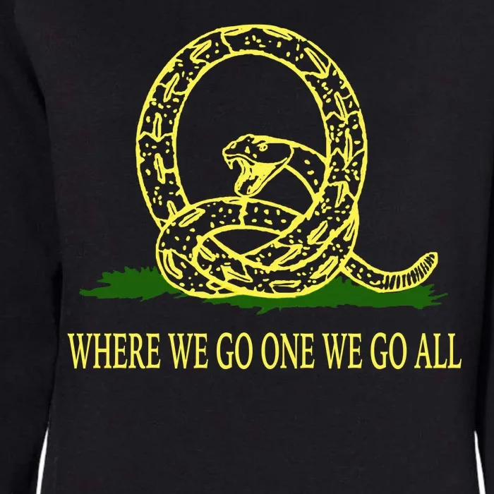 Q Anon Don't Tread On Me Qanon Womens California Wash Sweatshirt