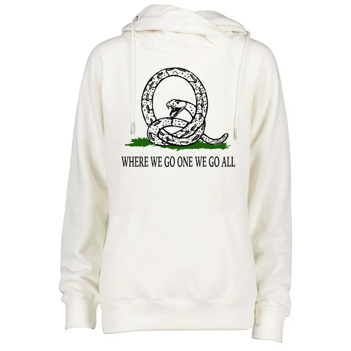 Q Anon Don't Tread On Me Qanon Womens Funnel Neck Pullover Hood