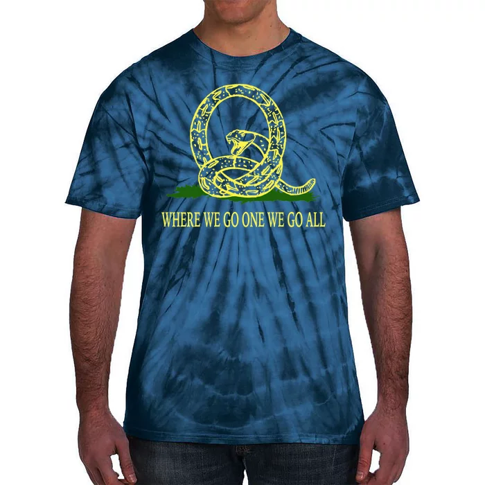 Q Anon Don't Tread On Me Qanon Tie-Dye T-Shirt