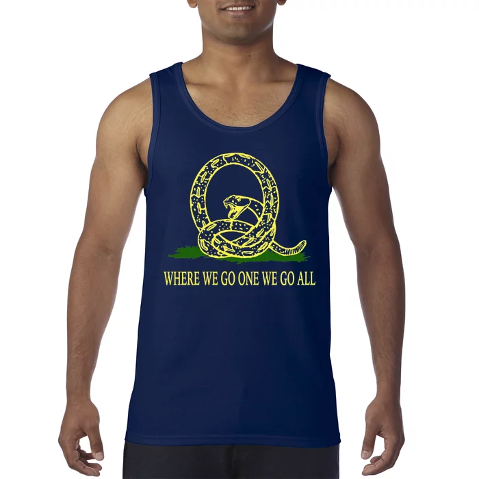 Q Anon Don't Tread On Me Qanon Tank Top