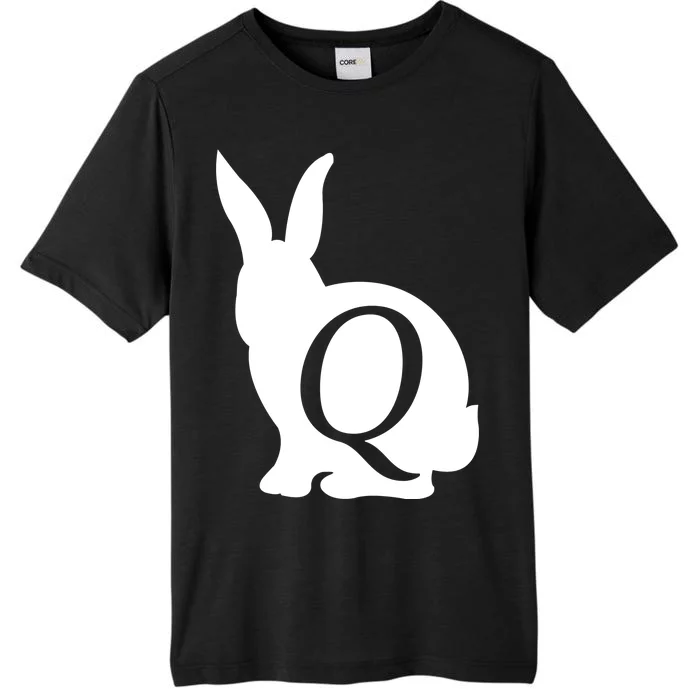 Q-anon Rabbit Logo ChromaSoft Performance T-Shirt