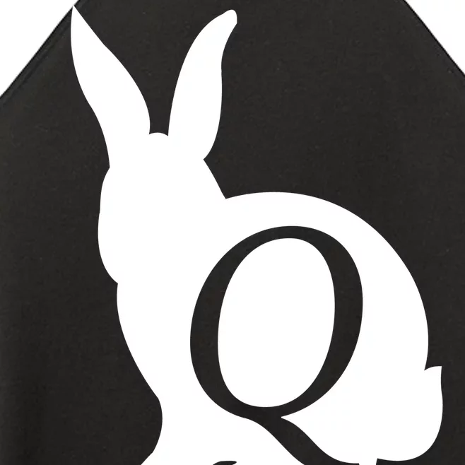 Q-anon Rabbit Logo Women’s Perfect Tri Rocker Tank