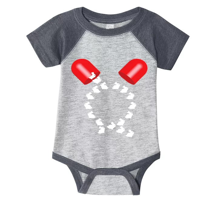 Q Anon Red Pill Qanon Infant Baby Jersey Bodysuit