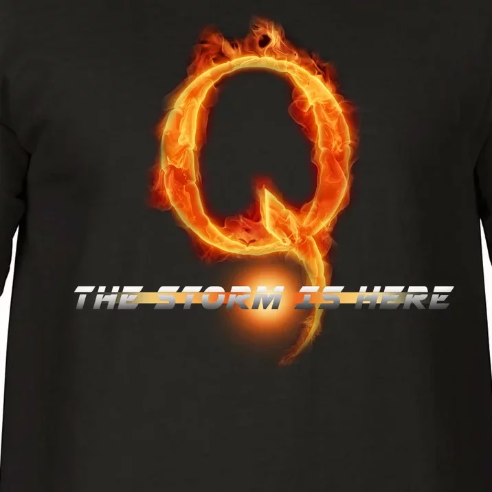 Q-Anon The Storm Is Here Comfort Colors T-Shirt