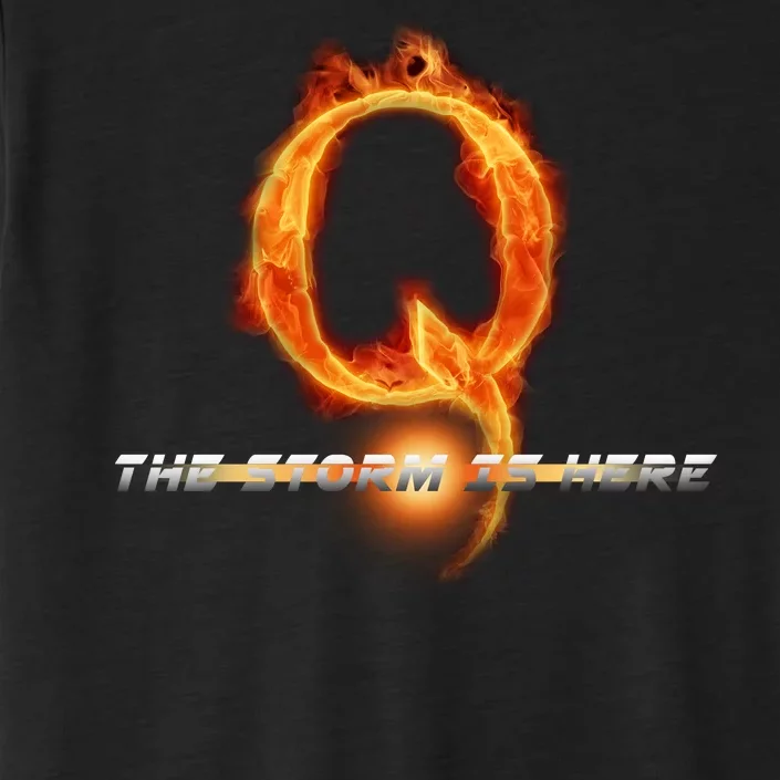 Q-Anon The Storm Is Here ChromaSoft Performance T-Shirt