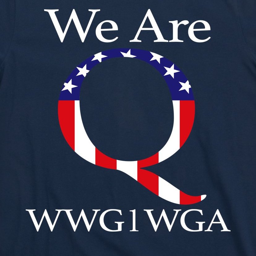 scarp Waterfront tapet Q Anon We Are WWG1WGA Qanon T-Shirt | TeeShirtPalace