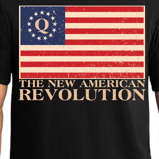 Q The New American Revolution Qanon Pajama Set