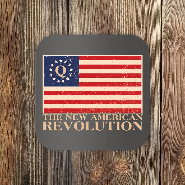 Q The New American Revolution Qanon Coaster