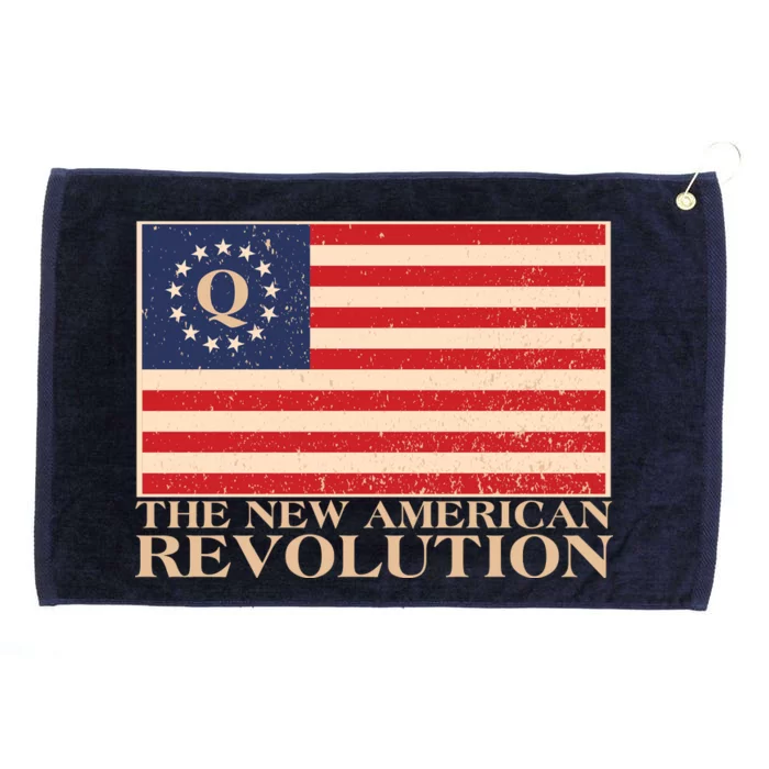 Q The New American Revolution Qanon Grommeted Golf Towel