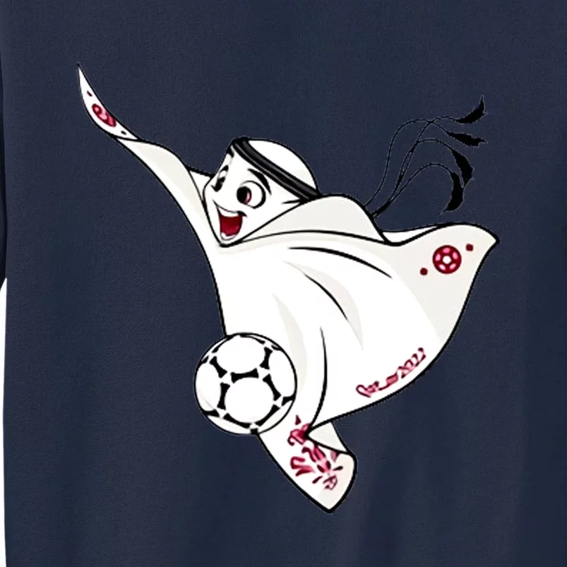 Qatar 2022 Soccer Football Cup La'eeb Team Support Tall Sweatshirt