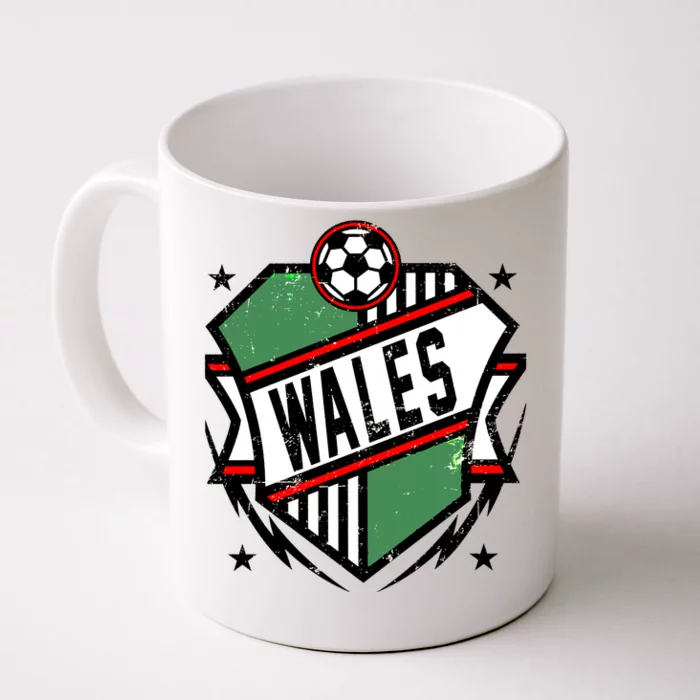 Qatar 2022 Soccer Football Cup Wales Team Support Front & Back Coffee Mug