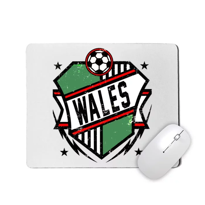 Qatar 2022 Soccer Football Cup Wales Team Support Mousepad