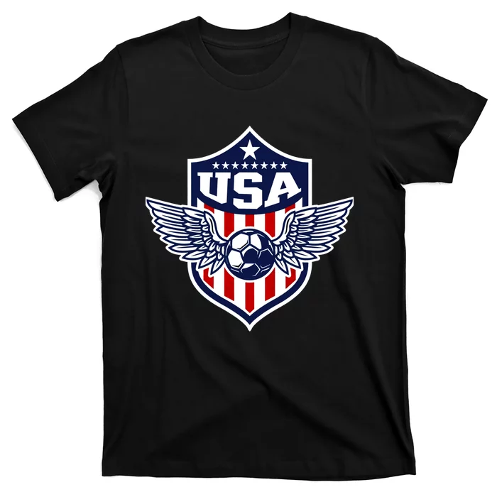 Qatar 2022 Soccer Football Cup America USA Team Support T-Shirt