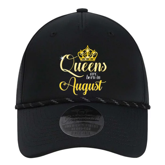 Queens Are Born In August Woman Girl Birthday Date Month Performance The Dyno Cap