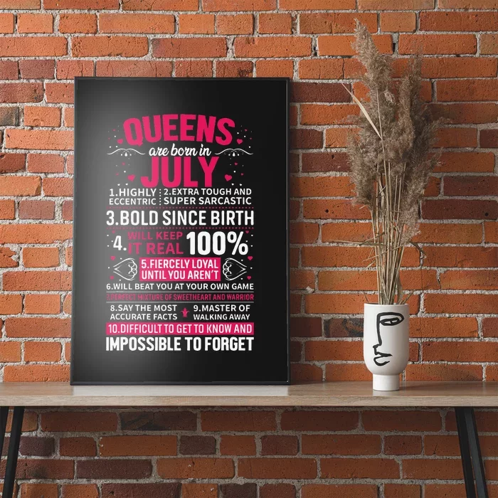 Queens Are Born In July Poster