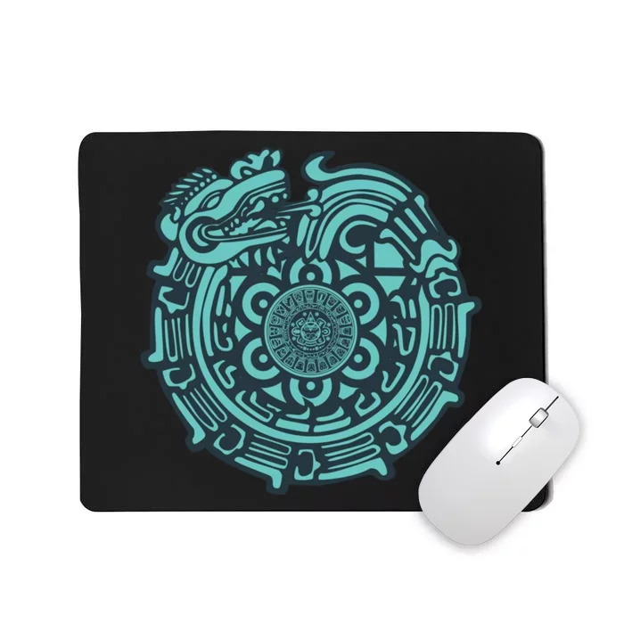 Quetzalcoatl Aztec Dragon God Mousepad