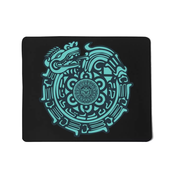 Quetzalcoatl Aztec Dragon God Mousepad