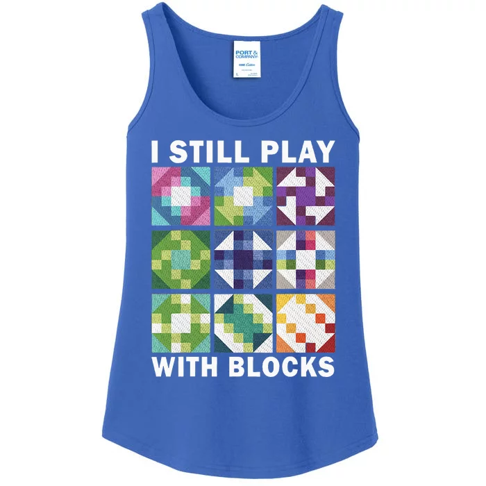 Quilting Art For Women Quilting Sewing Lover Quilter Ladies Essential Tank