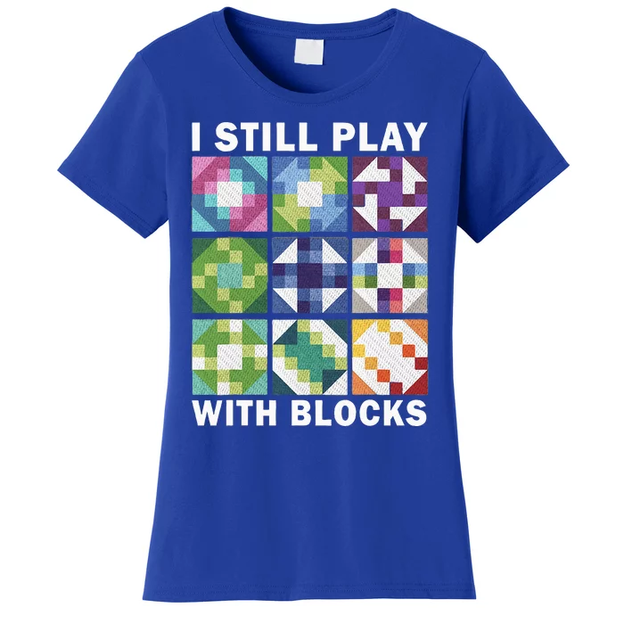 Quilting Art For Women Quilting Sewing Lover Quilter Women's T-Shirt