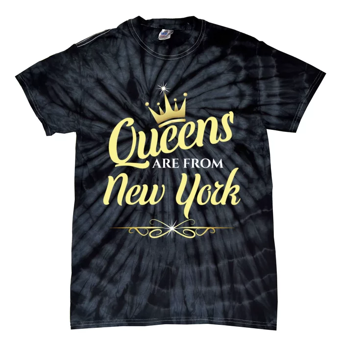 Queens Are From New York Tie-Dye T-Shirt