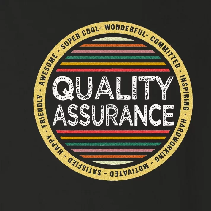 Quality Assurance Funny Profession Birthday Toddler Long Sleeve Shirt