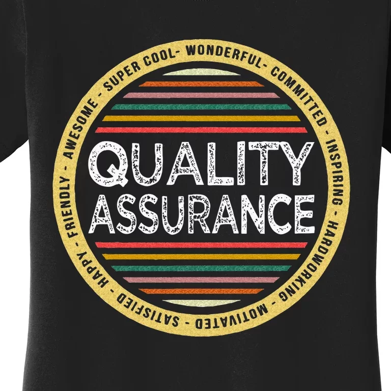 Quality Assurance Funny Profession Birthday Women's T-Shirt