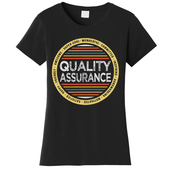 Quality Assurance Funny Profession Birthday Women's T-Shirt