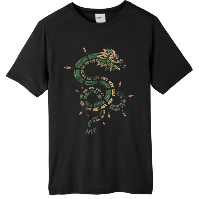 Quetzalcoatl Aztec Feathered Serpent Mayan Inca Toltec ChromaSoft Performance T-Shirt