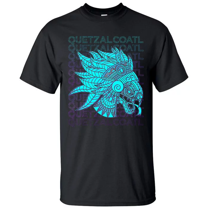 Quetzalcoatl Aztec Feathered Serpent Mayan Inca Toltec Tall T-Shirt