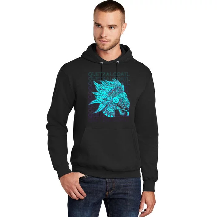 Quetzalcoatl Aztec Feathered Serpent Mayan Inca Toltec Tall Hoodie