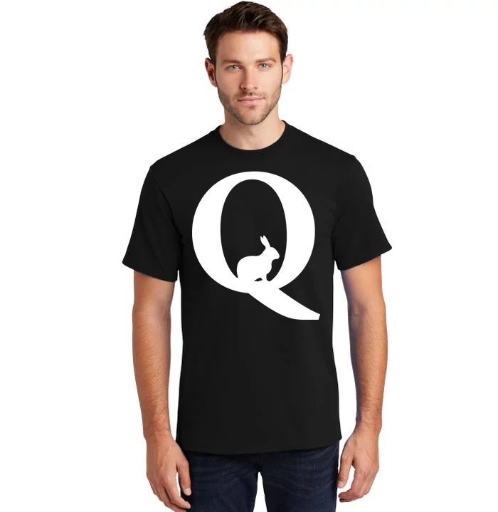 QAnon Rabbit Deep State Tall T-Shirt