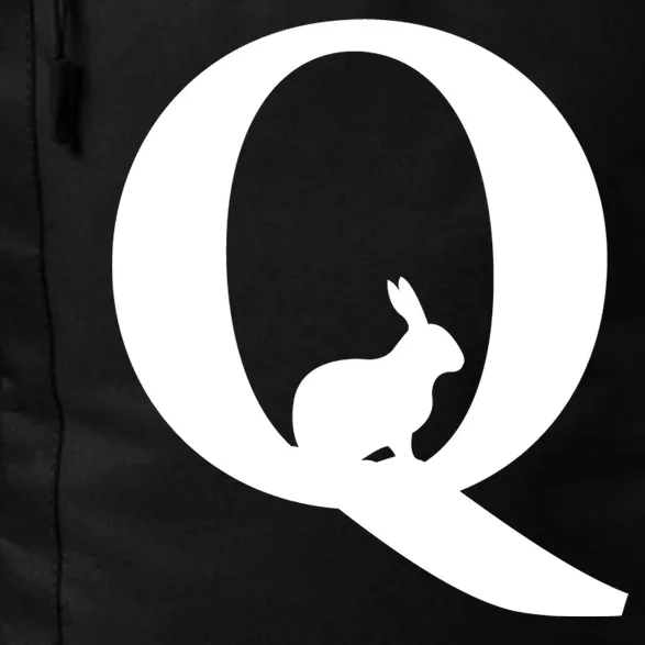 QAnon Rabbit Deep State Daily Commute Backpack