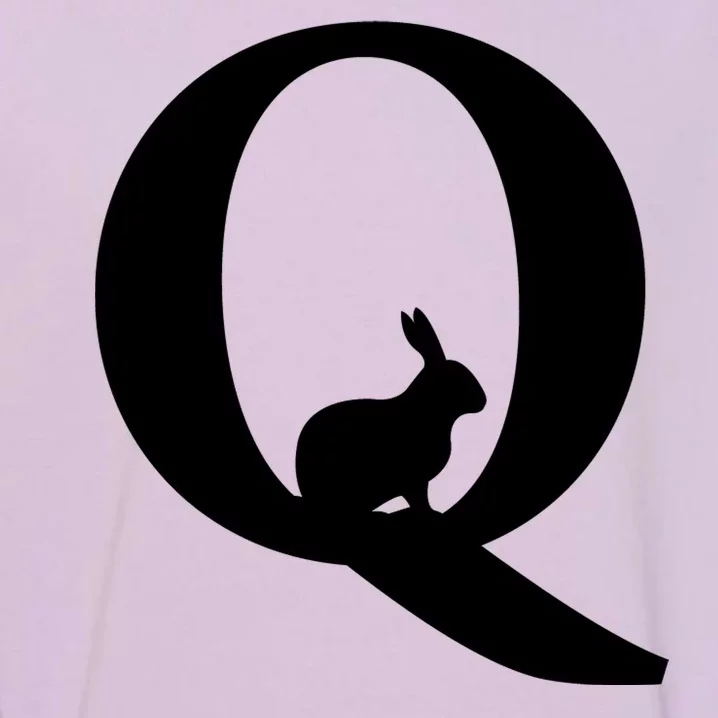 QAnon Rabbit Deep State Garment-Dyed Sweatshirt