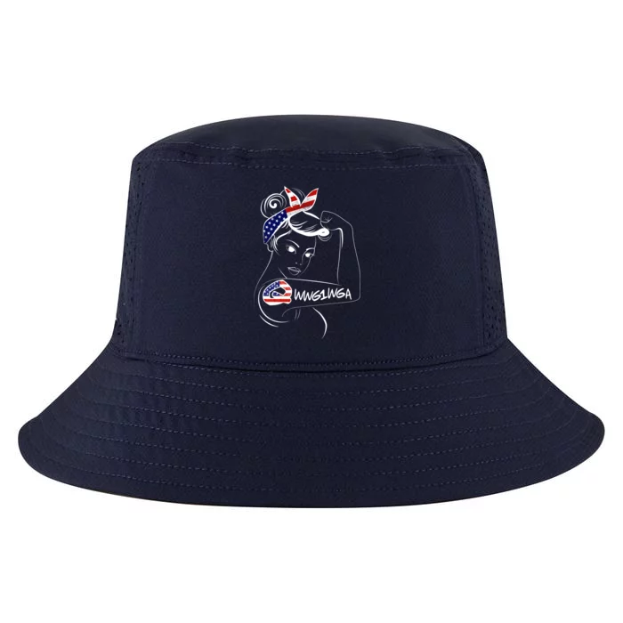 Qanon WWG1WGA Cool Comfort Performance Bucket Hat