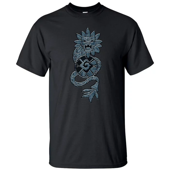 Quetzalcoatl Aztec Serpent Mayan Aztec Stone Inca Toltec Tall T-Shirt