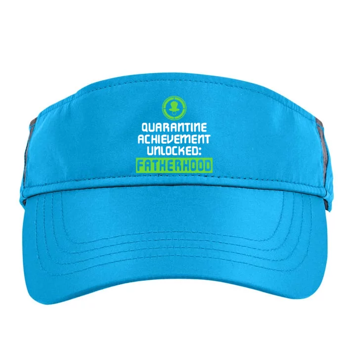 Quarantine Achievet Unlocked Fatherhood Announcet Cute Gift Adult Drive Performance Visor