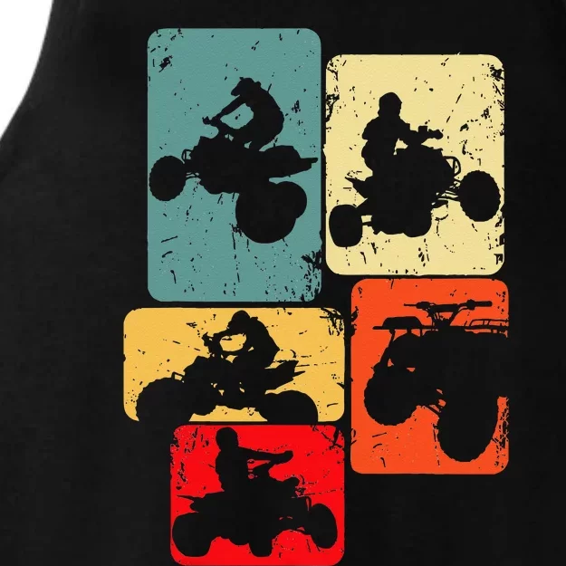 Quad Biker ATV 4 Wheeler Quad Men Kids Ladies Tri-Blend Wicking Tank